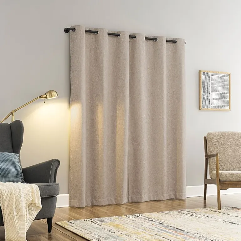 Sun Zero Aldwin Grommet Top Energy Saving 100% Blackout Single Curtain Panel