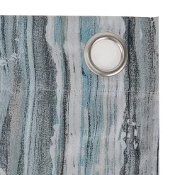 Sun Zero Allegory Abstract Painting Grommet Top Energy Saving Blackout Single Curtain Panel