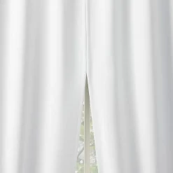 Sun Zero Aria Magnetic Closure Back Tab 100% Blackout Set of 2 Curtain Panel