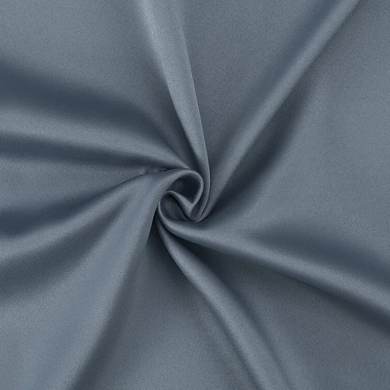 Sun Zero Aria Magnetic Closure Back Tab 100% Blackout Set of 2 Curtain Panel