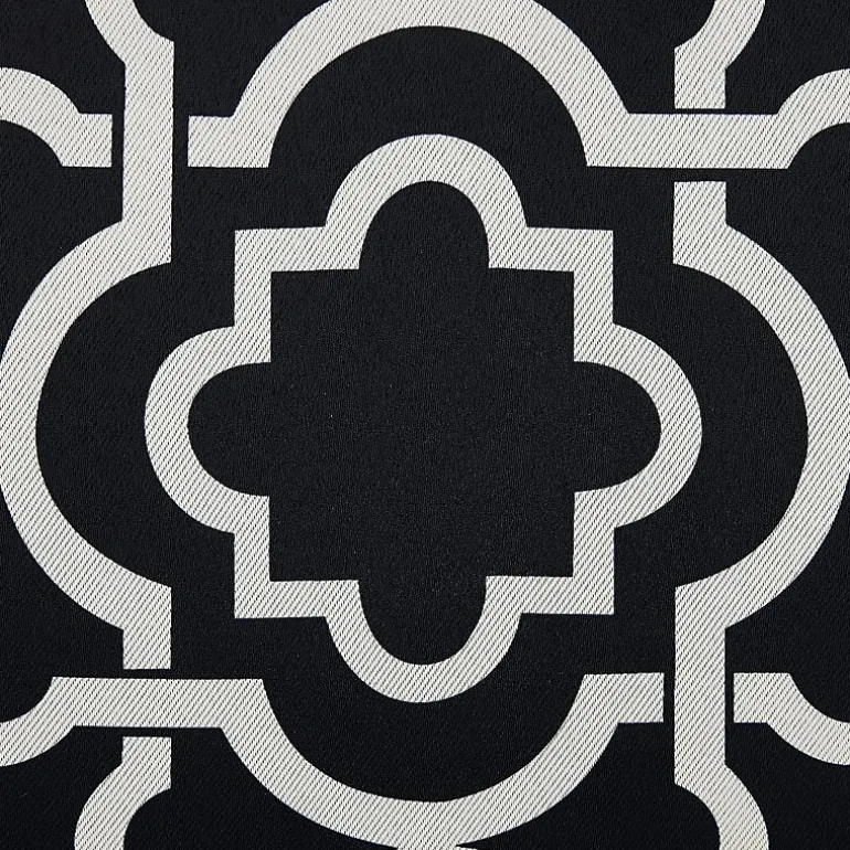 Sun Zero Barnett Trellis Grommet Top Energy Saving Blackout Single Curtain Panel