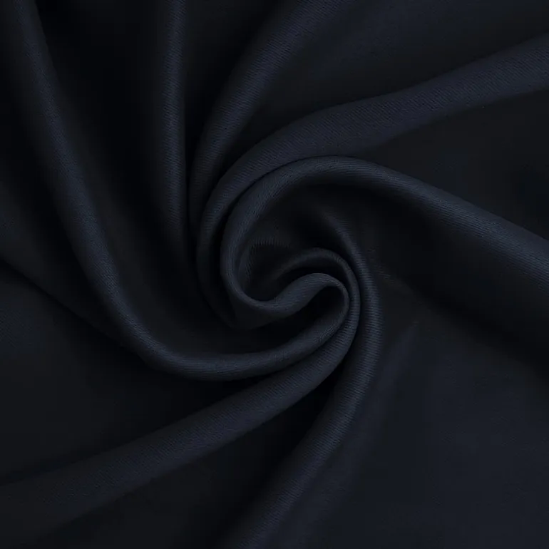 Sun Zero Bergen Rod Pocket 100% Blackout Single Curtain Panel