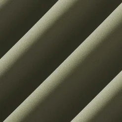 Sun Zero Bergen Rod Pocket 100% Blackout Single Curtain Panel