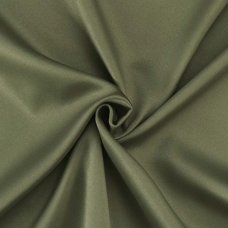 Sun Zero Bergen Rod Pocket 100% Blackout Single Curtain Panel
