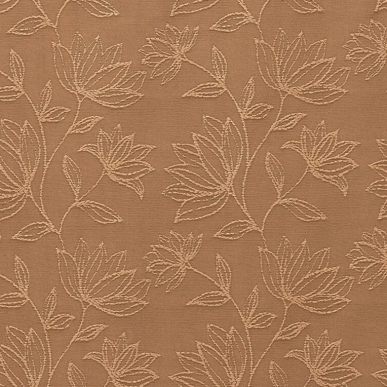 Sun Zero Bronte Floral Rod Pocket Tailored Valance