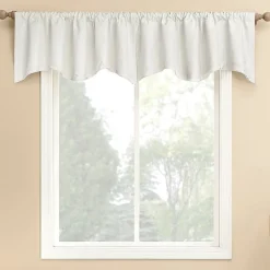 Sun Zero Bronte Floral Rod Pocket Tailored Valance