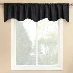 Sun Zero Bronte Floral Rod Pocket Tailored Valance