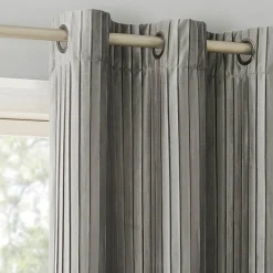 Sun Zero Cascade Grommet Top Blackout Single Curtain Panel