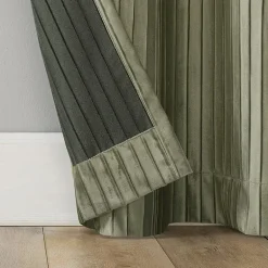 Sun Zero Cascade Grommet Top Blackout Single Curtain Panel