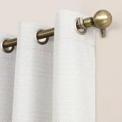 Sun Zero Cooper Grommet Top Energy Saving Light-Filtering Single Curtain Panel