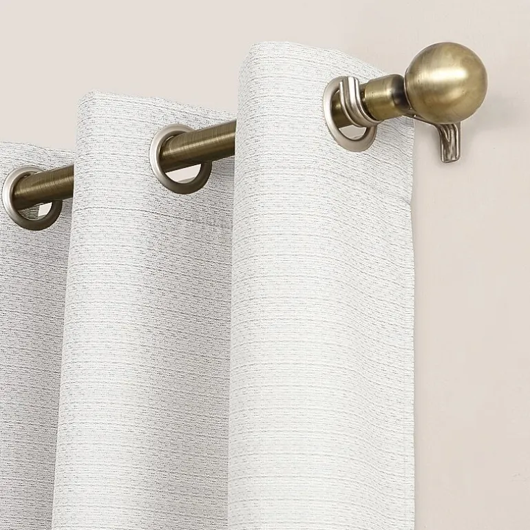 Sun Zero Cooper Grommet Top Energy Saving Light-Filtering Single Curtain Panel