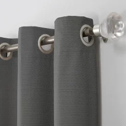 Sun Zero Cooper Grommet Top Energy Saving Light-Filtering Single Curtain Panel