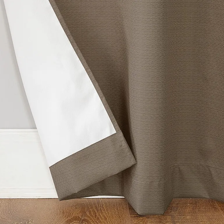 Sun Zero Cooper Grommet Top Energy Saving Light-Filtering Single Curtain Panel