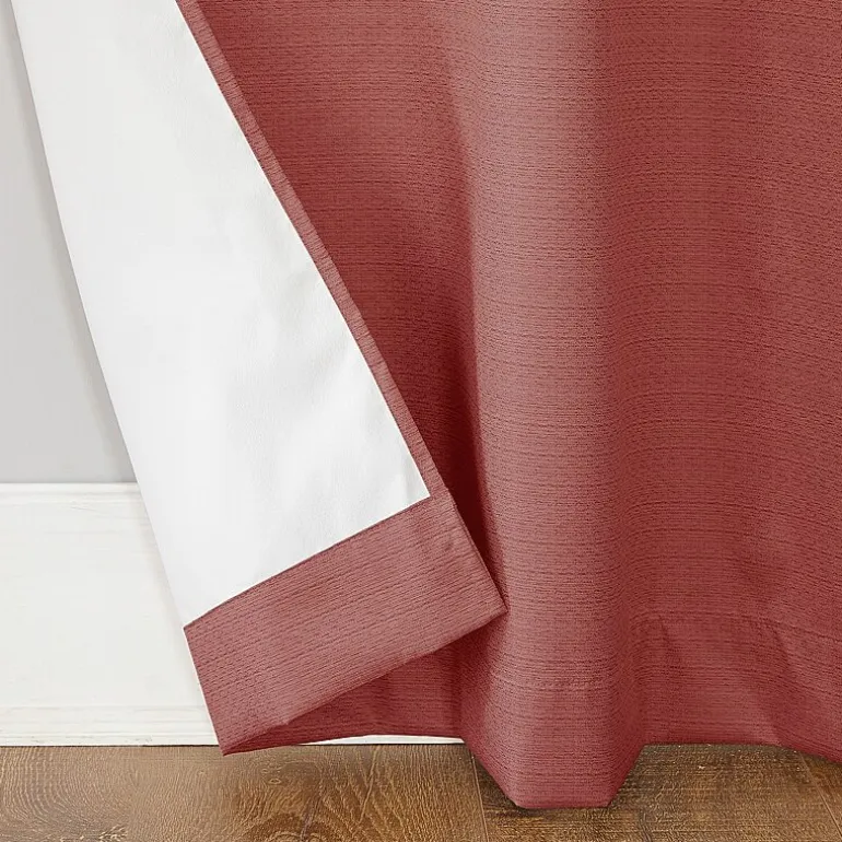 Sun Zero Cooper Grommet Top Energy Saving Light-Filtering Single Curtain Panel