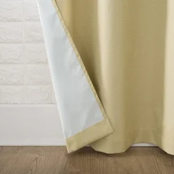 Sun Zero Cooper Grommet Top Energy Saving Light-Filtering Single Curtain Panel