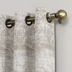 Sun Zero Darren Grommet Top Energy Saving Blackout Single Curtain Panel