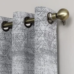 Sun Zero Darren Grommet Top Energy Saving Blackout Single Curtain Panel