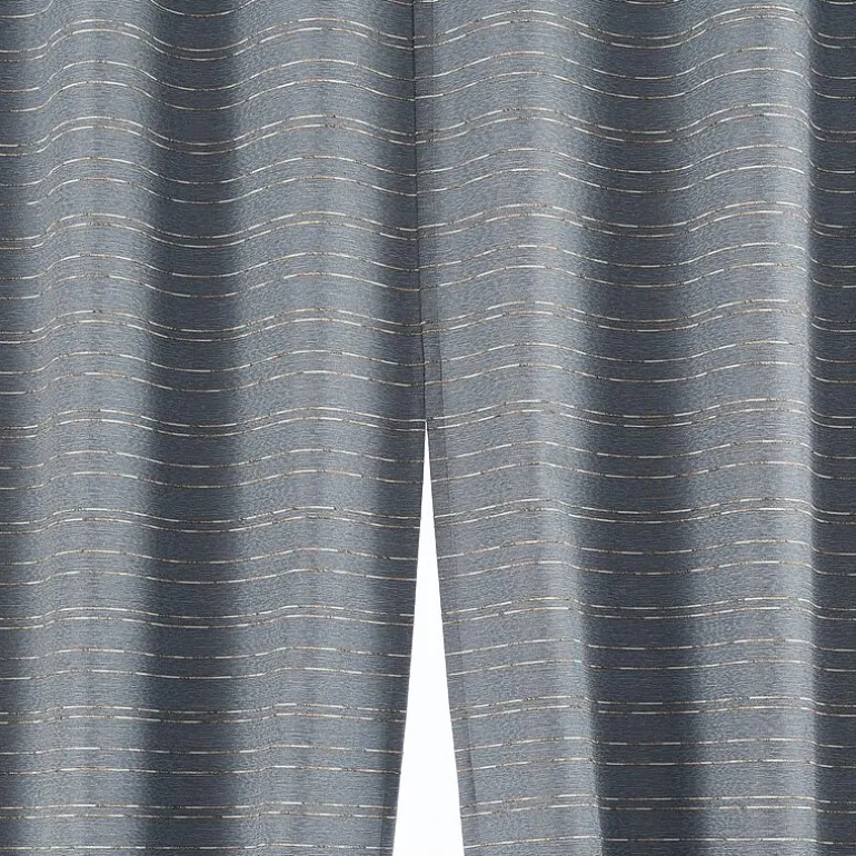 Sun Zero Dresden Detail Magnetic Grommet Top Light-Filtering Set of 2 Curtain Panel
