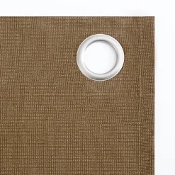 Sun Zero Duran Grommet Top Energy Saving 100% Blackout Single Curtain Panel