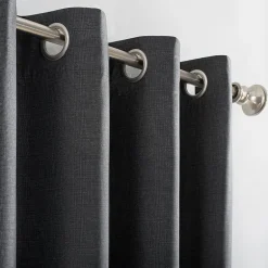 Sun Zero Duran Grommet Top Energy Saving 100% Blackout Single Curtain Panel