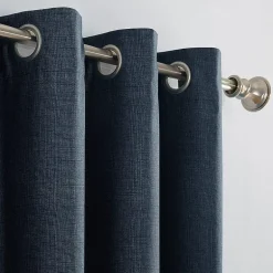 Sun Zero Duran Grommet Top Energy Saving 100% Blackout Single Curtain Panel