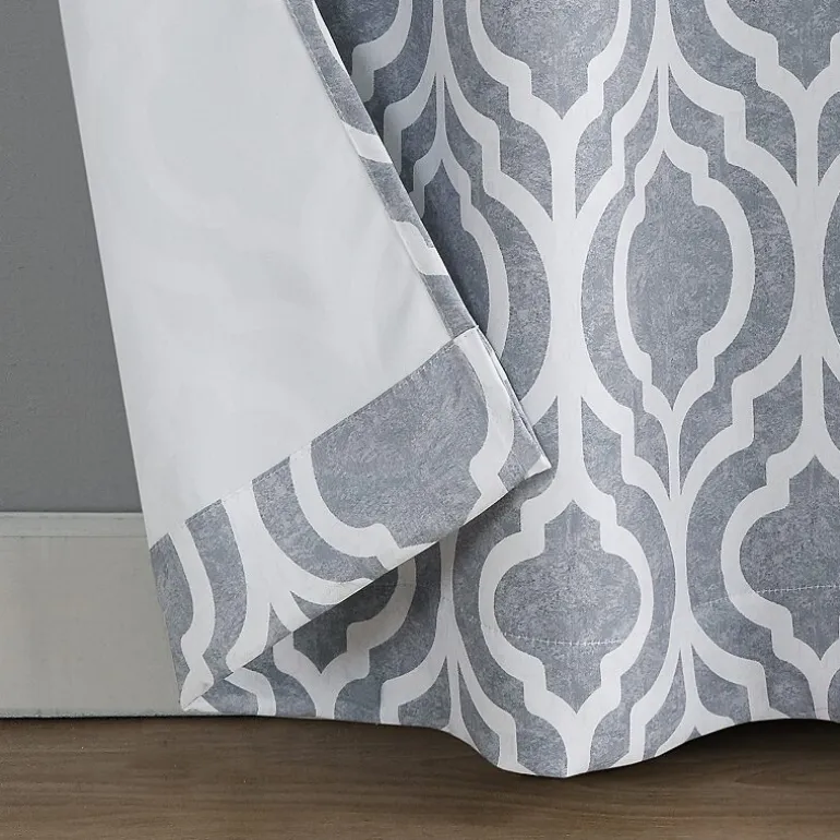 Sun Zero Eldon Grommet Top Blackout Single Curtain Panel