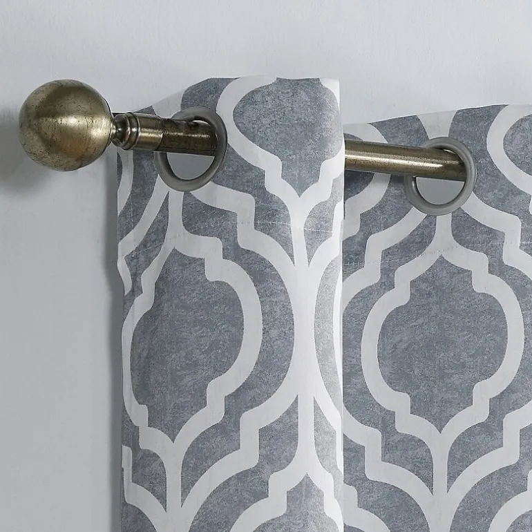 Sun Zero Eldon Grommet Top Blackout Single Curtain Panel