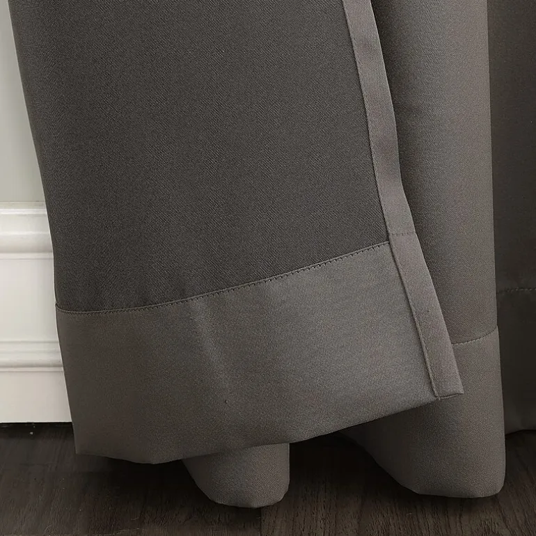 Sun Zero Emory Grommet Top Light-Filtering Single Curtain Panel