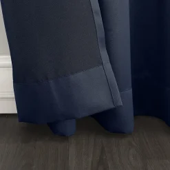 Sun Zero Emory Grommet Top Light-Filtering Single Curtain Panel