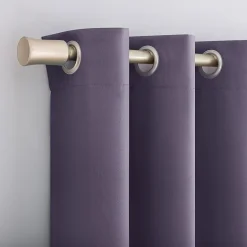 Sun Zero Emory Grommet Top Light-Filtering Single Curtain Panel