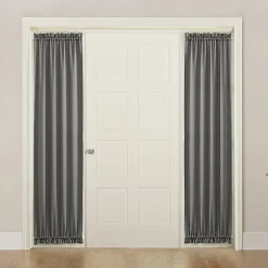 Sun Zero Emory Light-Filtering Rod Pocket Single Sidelight Curtain