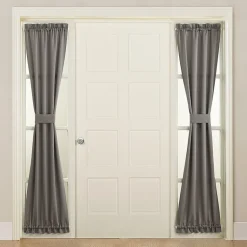 Sun Zero Emory Light-Filtering Rod Pocket Single Sidelight Curtain