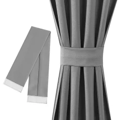 Sun Zero Emory Light-Filtering Rod Pocket Single Sidelight Curtain