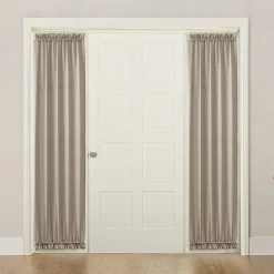 Sun Zero Emory Light-Filtering Rod Pocket Single Sidelight Curtain
