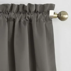 Sun Zero Emory Rod Pocket Energy Saving Light-Filtering Single Curtain Panel