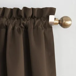 Sun Zero Emory Rod Pocket Energy Saving Light-Filtering Single Curtain Panel