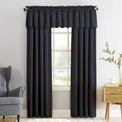 Sun Zero Emory Rod Pocket Energy Saving Light-Filtering Single Curtain Panel