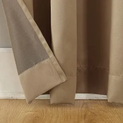 Sun Zero Emory Rod Pocket Energy Saving Light-Filtering Single Curtain Panel