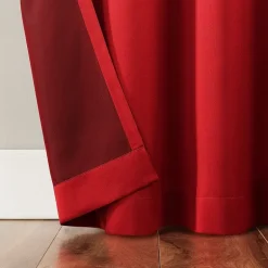 Sun Zero Emory Rod Pocket Energy Saving Light-Filtering Single Curtain Panel