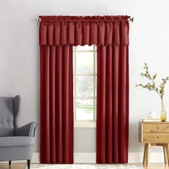 Sun Zero Emory Rod Pocket Energy Saving Light-Filtering Single Curtain Panel