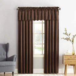 Sun Zero Emory Rod Pocket Energy Saving Light-Filtering Single Curtain Panel