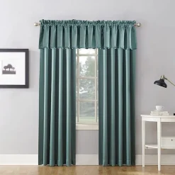 Sun Zero Emory Rod Pocket Energy Saving Light-Filtering Single Curtain Panel