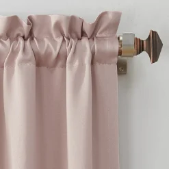 Sun Zero Emory Rod Pocket Energy Saving Light-Filtering Single Curtain Panel