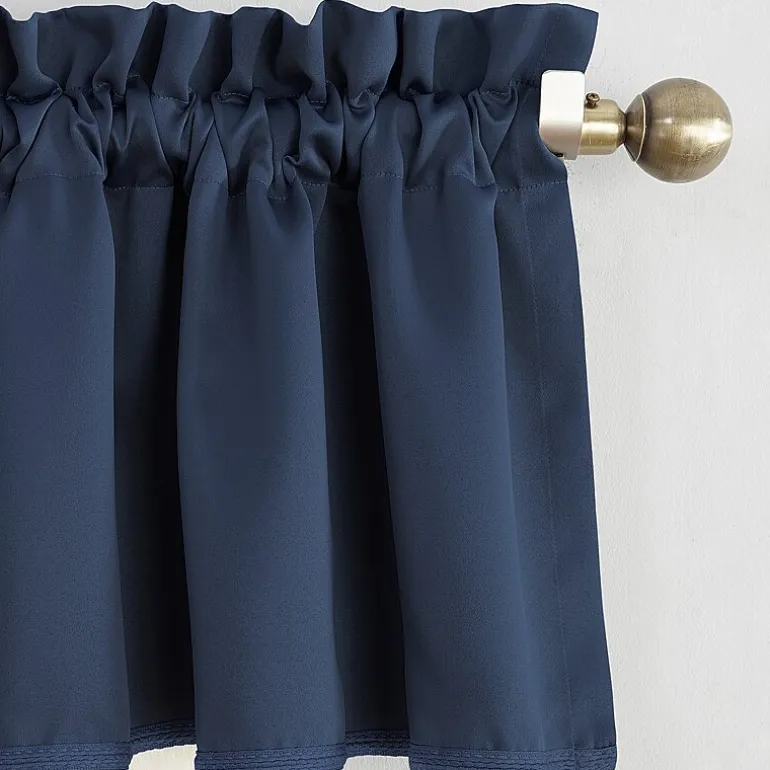 Sun Zero Emory Rod Pocket Tailored Valance