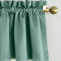 Sun Zero Emory Rod Pocket Tailored Valance