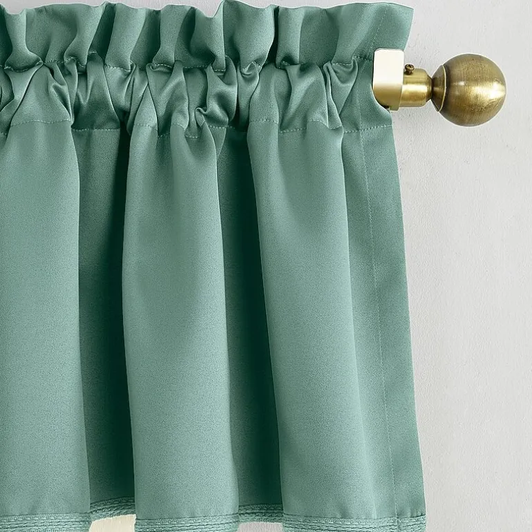 Sun Zero Emory Rod Pocket Tailored Valance