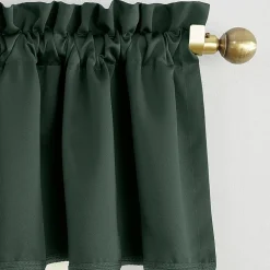 Sun Zero Emory Rod Pocket Tailored Valance
