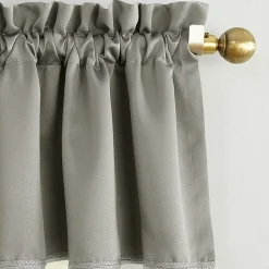 Sun Zero Emory Rod Pocket Tailored Valance