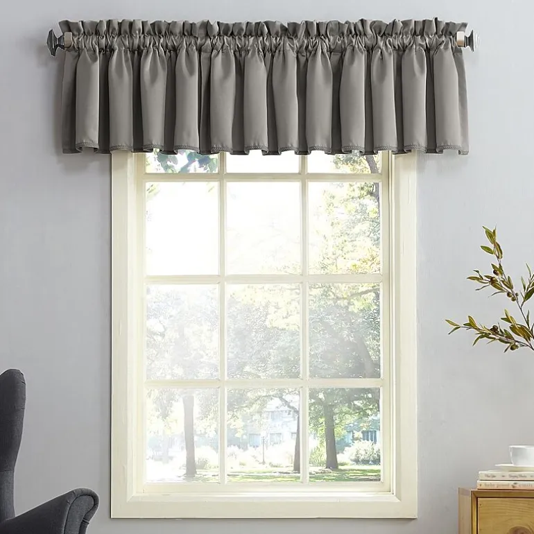 Sun Zero Emory Rod Pocket Tailored Valance