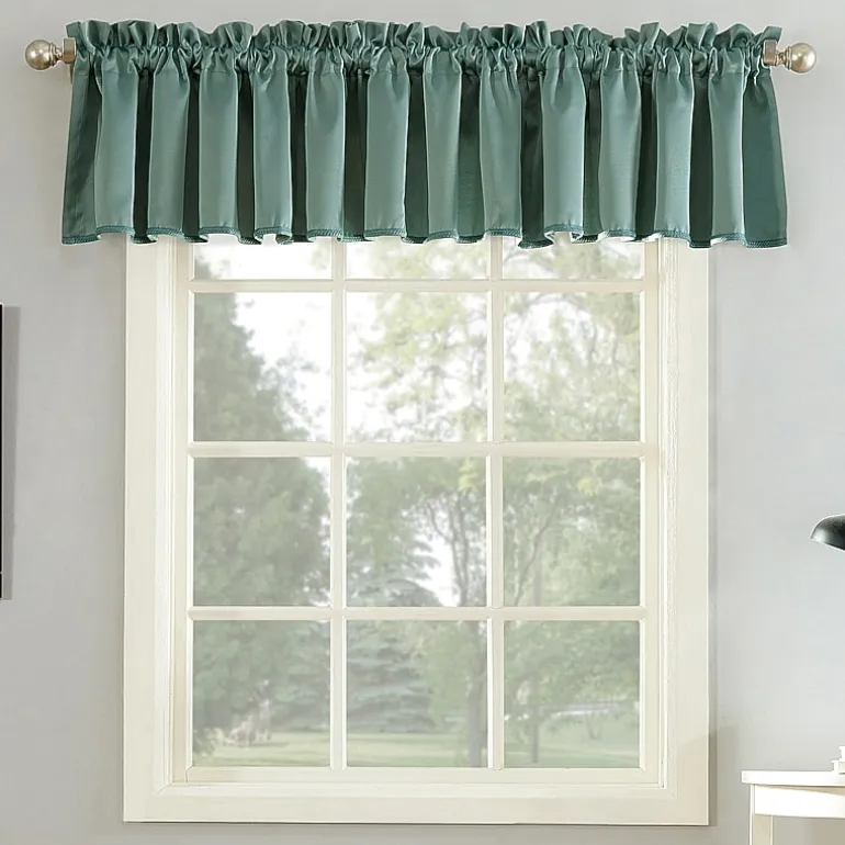 Sun Zero Emory Rod Pocket Tailored Valance